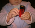 Child with lighter